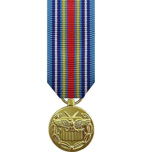 Miniature Medal: Global War On Terrorism Expeditionary- 24k Gold Plated