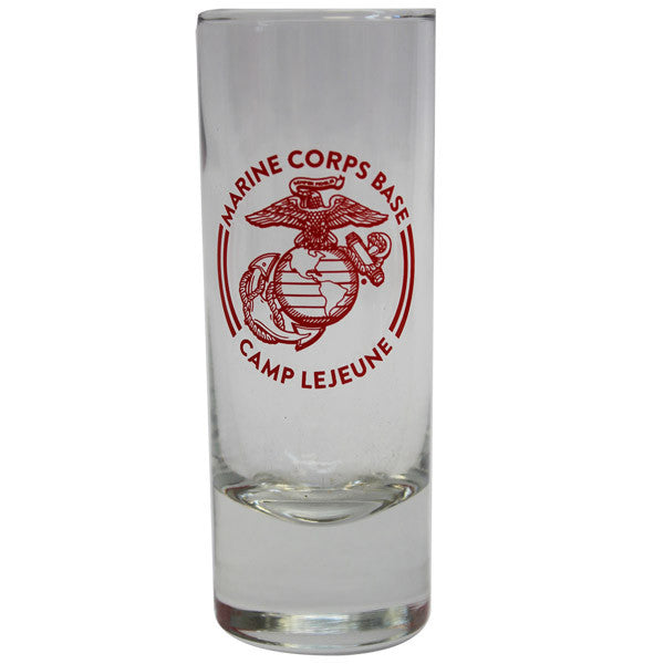 Shot Glass: Shooter 2.5oz Camp Lejeune