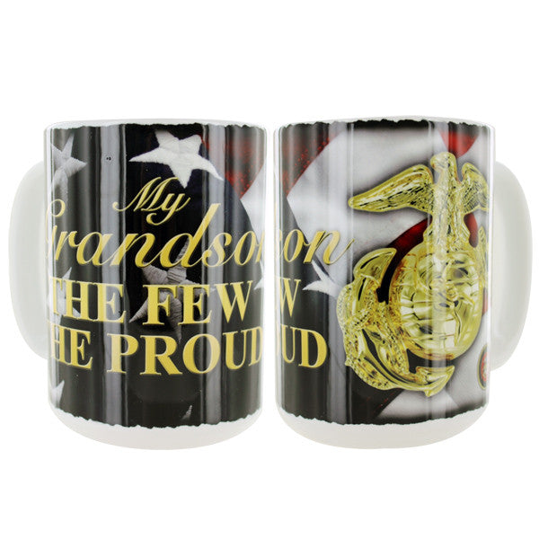 Marine Corps Mug - USMC Grandson