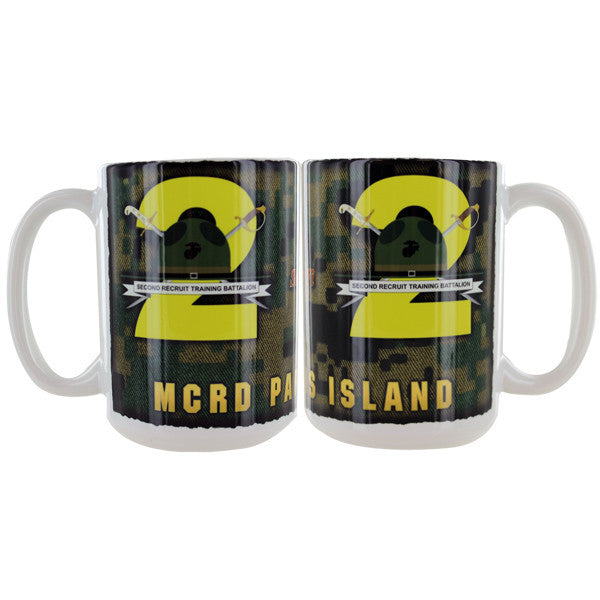 Marine Corps Mug - Parris Island 2nd Recruit Battalion