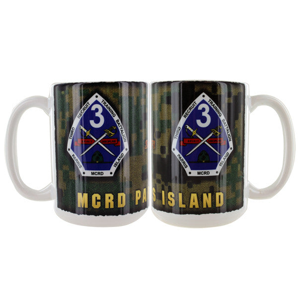Marine Corps Mug - Parris Island 3rd Recruit Battalion