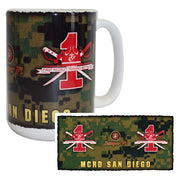 Marine Corps Mug -  MCRD San Diego 1st Recruit Training Battalion
