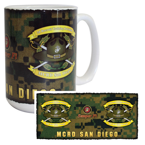 Marine Corps Mug - MCRD San Diego 2nd Recruit Training Battalion