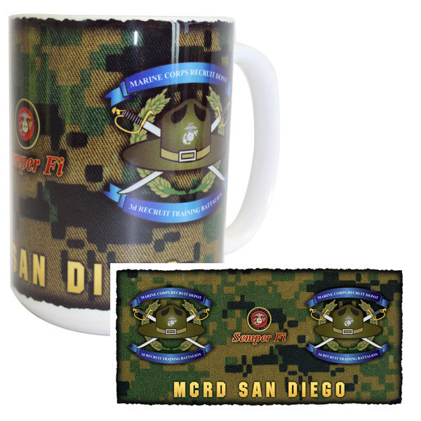 Marine Corps Mug - MCRD San Diego 3rd Recruit Training Battalion
