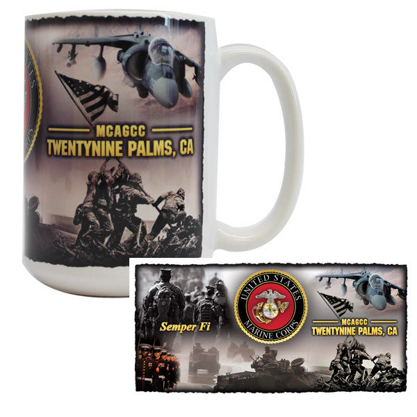 Marine Corps Mug - MCAGCC Twentynine Palms, CA