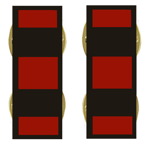 Marine Corps Collar Device: Warrant Officer 4 - black metal