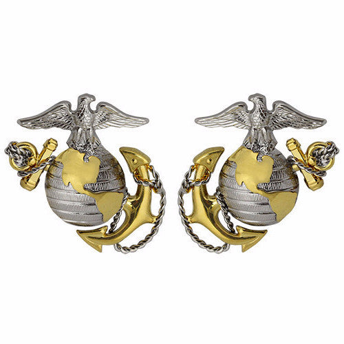 Marine Corps Dress Collar Device: Officer