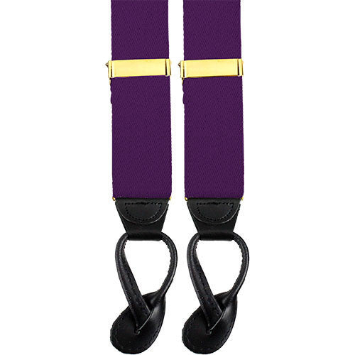 Army Suspenders: Civil Affairs - leather ends