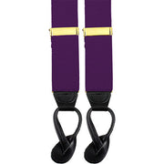 Army Suspenders: Civil Affairs - leather ends