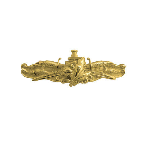 Navy Badge: Surface Warfare Supply Officer - miniature, mirror finish