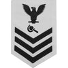 Navy E6 MALE Rating Badge: Machinery Repairman - white