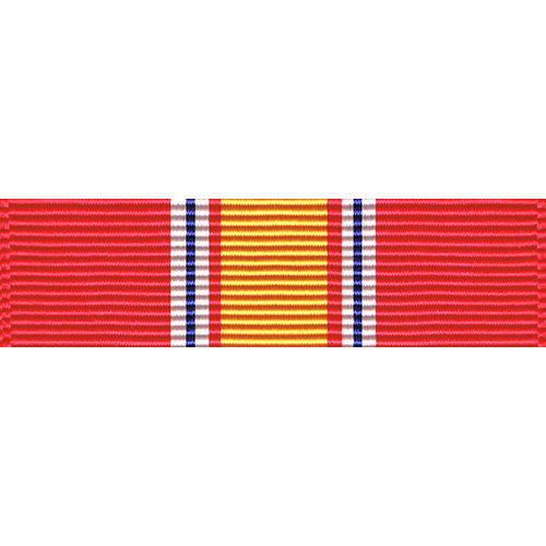 National Defense Service Medal (NDSM) With Ribbon Bar - Full Size, Military Issue Style