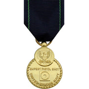 Full Size Medal: Navy Expert Pistol - 24k Gold Plated