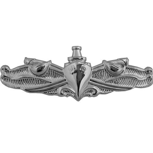 Navy Badge: Surface Warfare Enlisted - regulation size, mirror finish