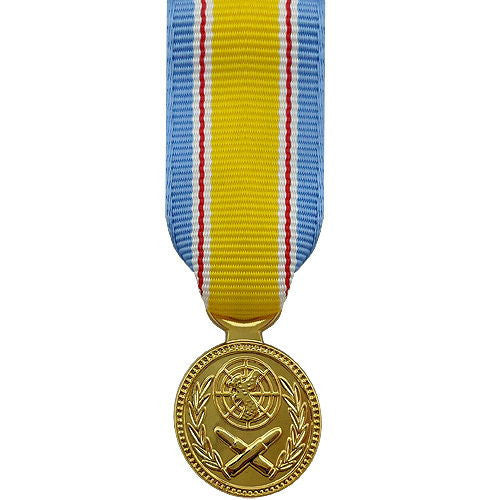 Miniature Medal- 24k Gold Plated: Korea War Service