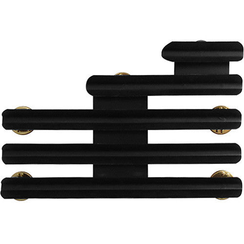 Ribbon Mounting Bar: 12 Ribbons Staggered Right - ⅛ inch space