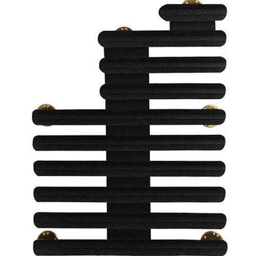 Ribbon Mounting Bar: 25 Ribbons Staggered Right - ⅛ inch space