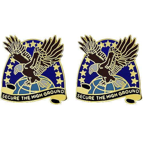 Army Crest: Space and Missile Defense Command - Secure the High Ground