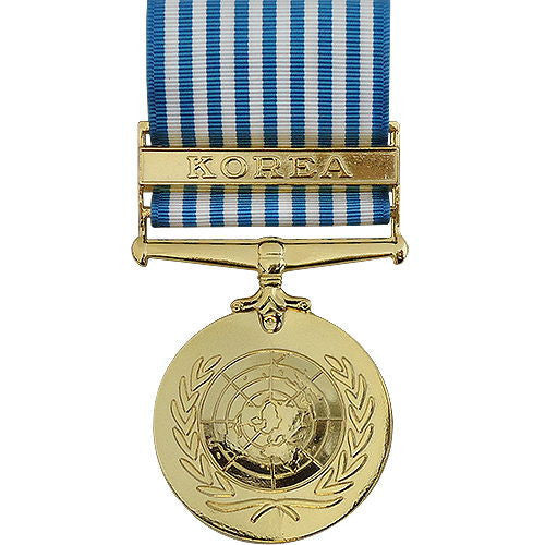 Full Size Medal: United Nations Service - 24k Gold Plated