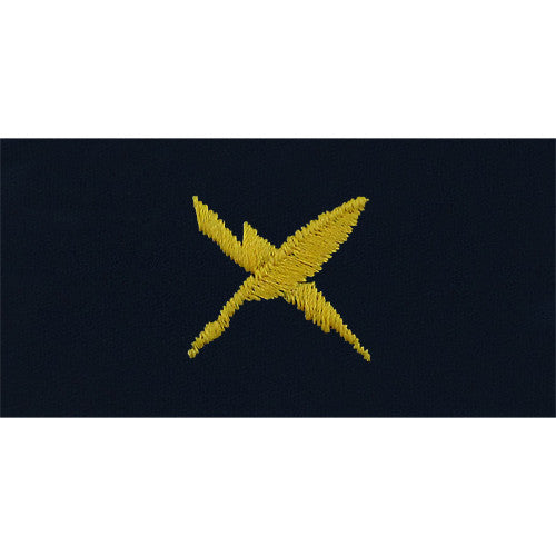Navy Embroidered Collar Device: Cryptologic Technician - coverall