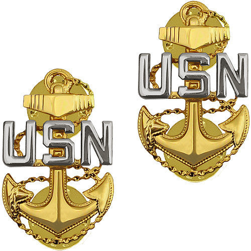 Navy Coat Device: E7 Chief Petty Officer