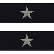 Navy Embroidered Collar Device: Rear Admiral Lower - coverall