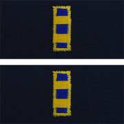 Navy Embroidered Collar Device: Warrant Officer 2 - coverall