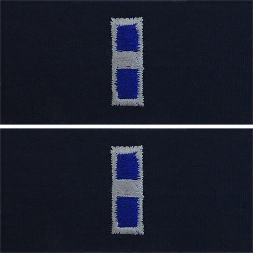 Navy Embroidered Collar Device: Warrant Officer 3 - coverall