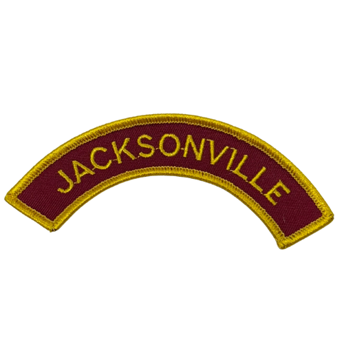 Young Marines Unit Arch Tab "JACKSONVILLE"