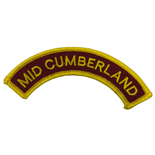Young Marines Unit Arch Tab "MID CUMBERLAND"