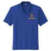 Men's True Royal Short Sleeve Polo Shirt Embroidered With Sea Cadet Logo