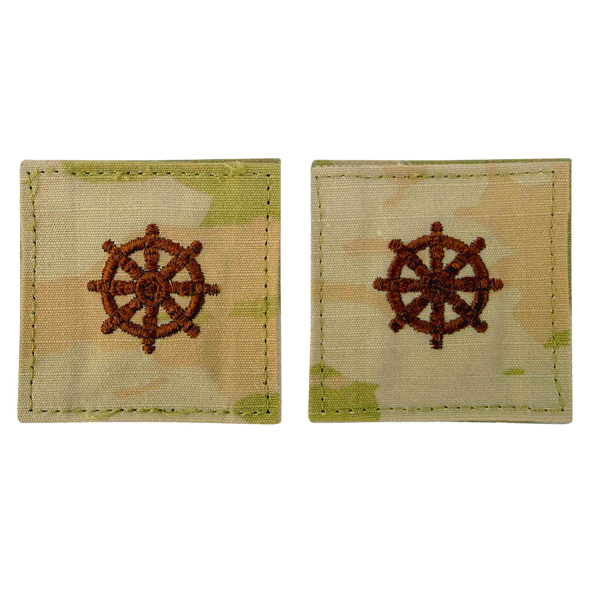 Air Force Embroidered Badge: Buddhist Chaplain - embroidered on OCP with hook closure