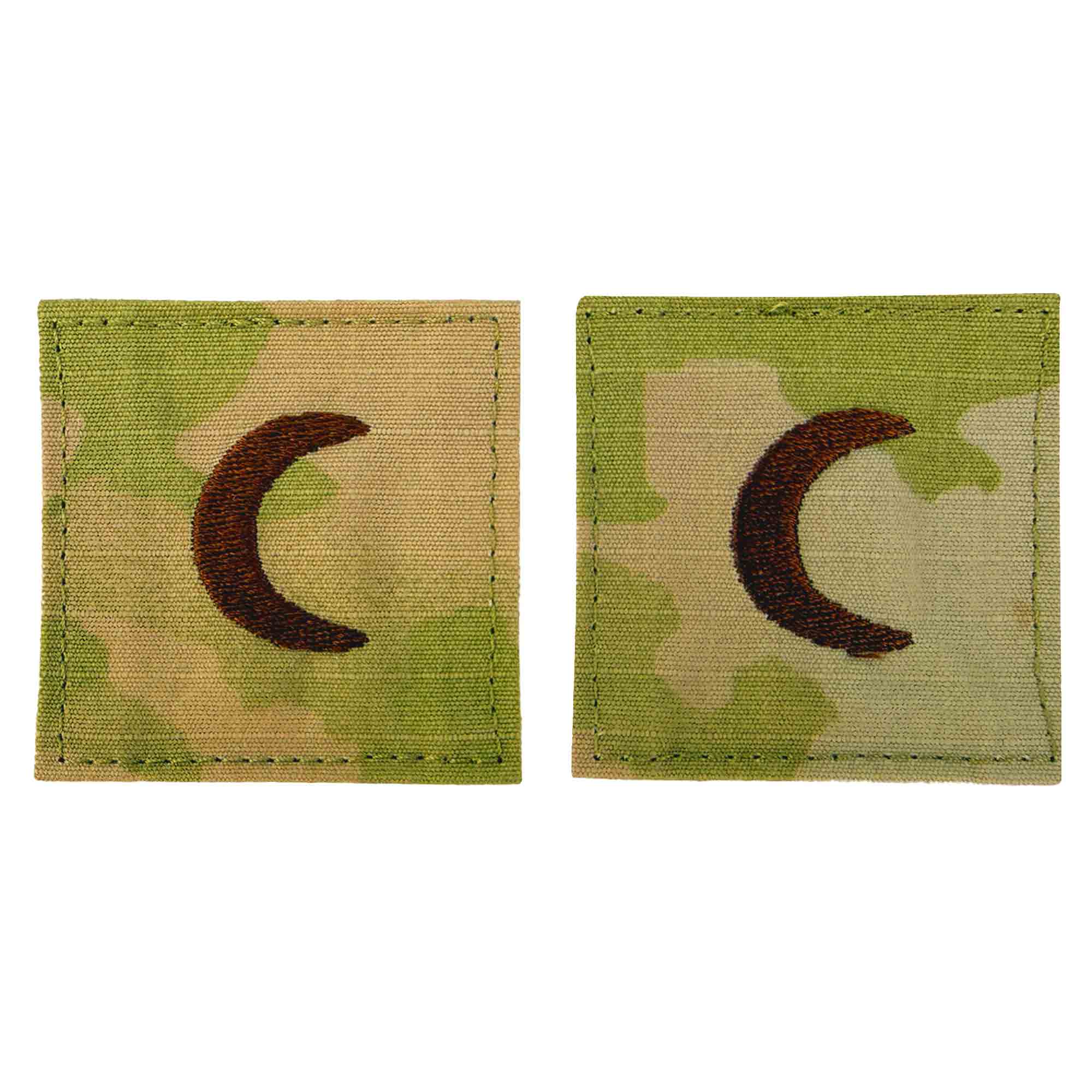Air Force Embroidered Badge: Muslim Chaplain - embroidered on OCP with hook closure