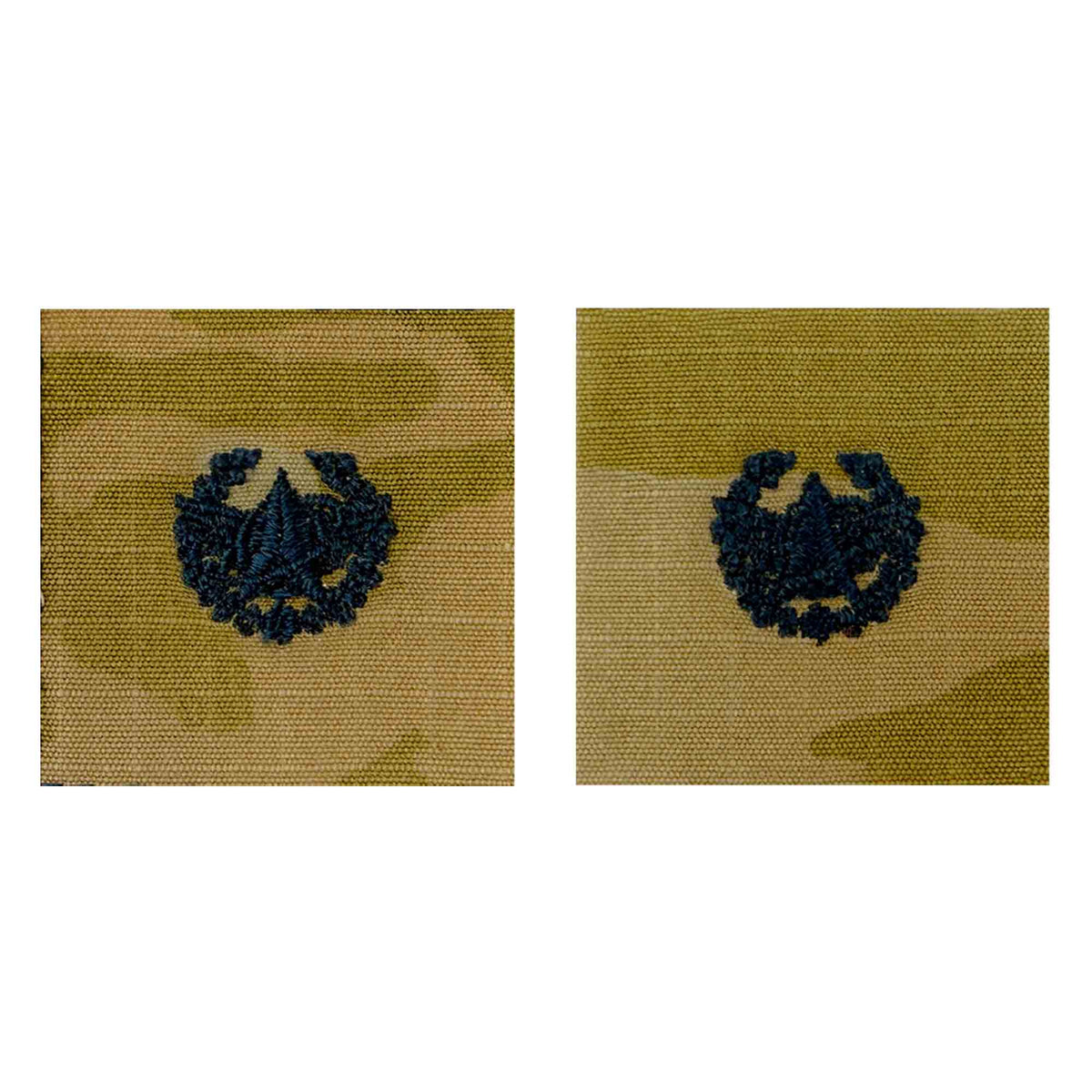Space Force Embroidered Badge: Commander's Badge - embroidered on OCP sew on