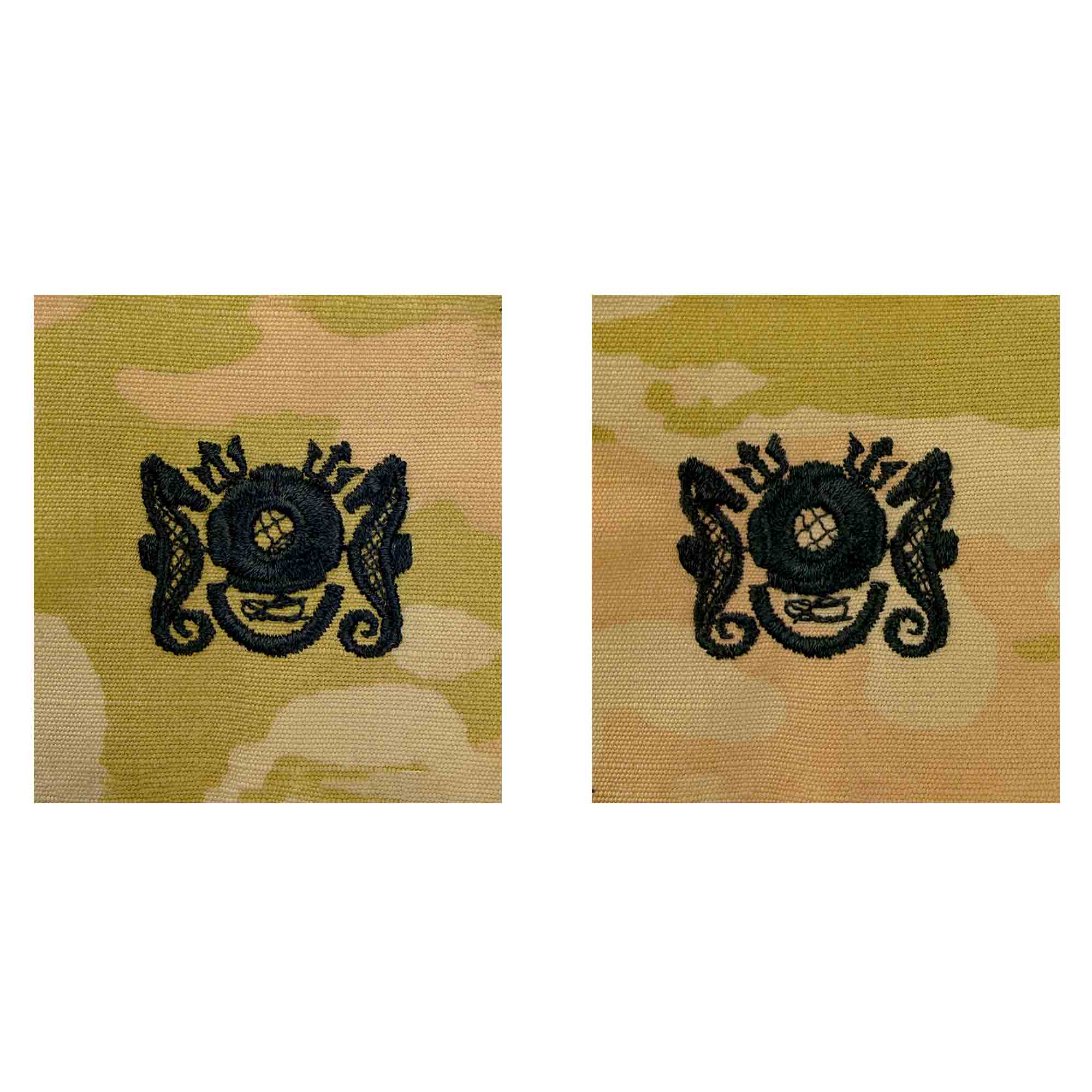 Navy Embroidered Badge: Diving Officer - embroidered on OCP