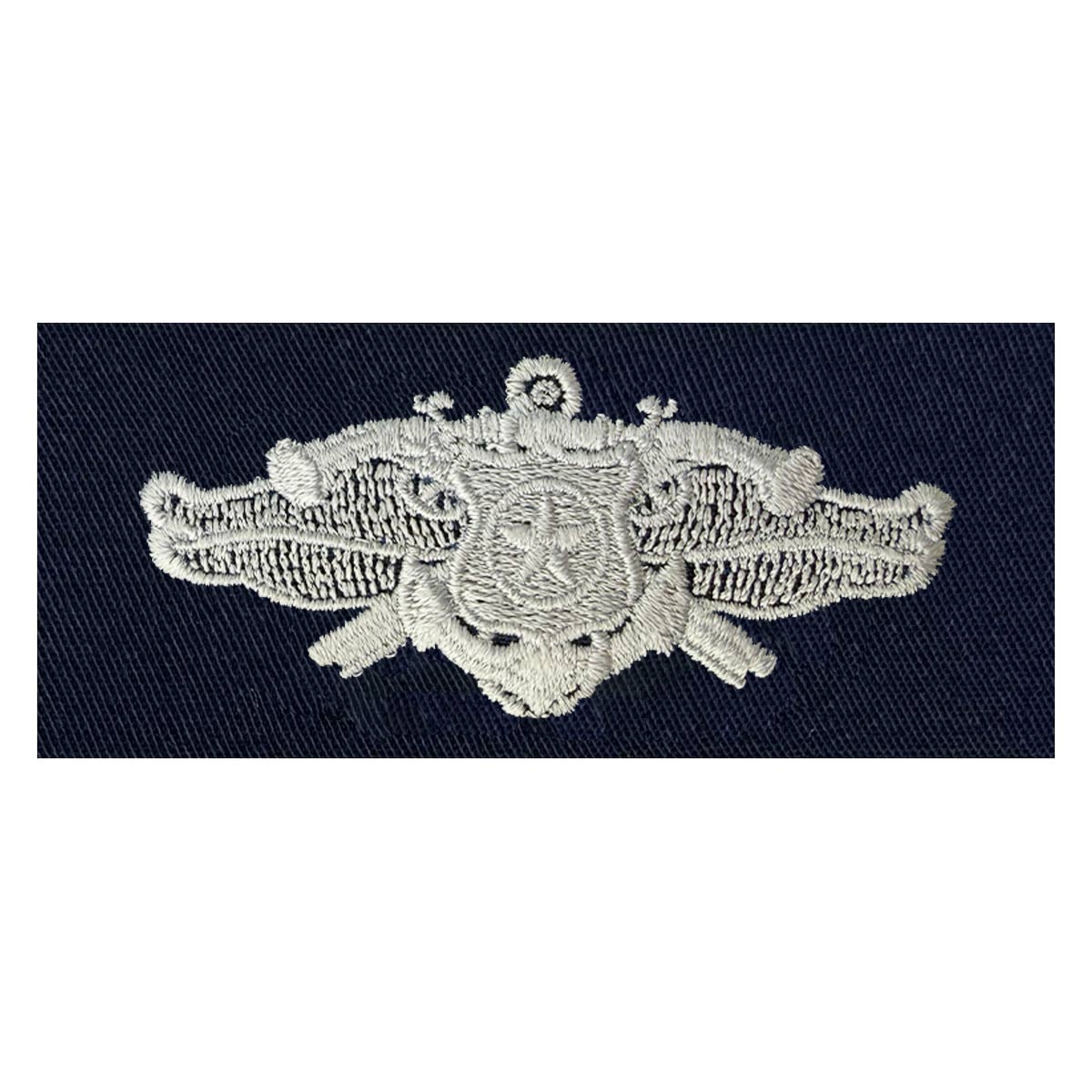 Navy Embroidered Badge: Senior Security Forces Specialist - embroidered on coverall