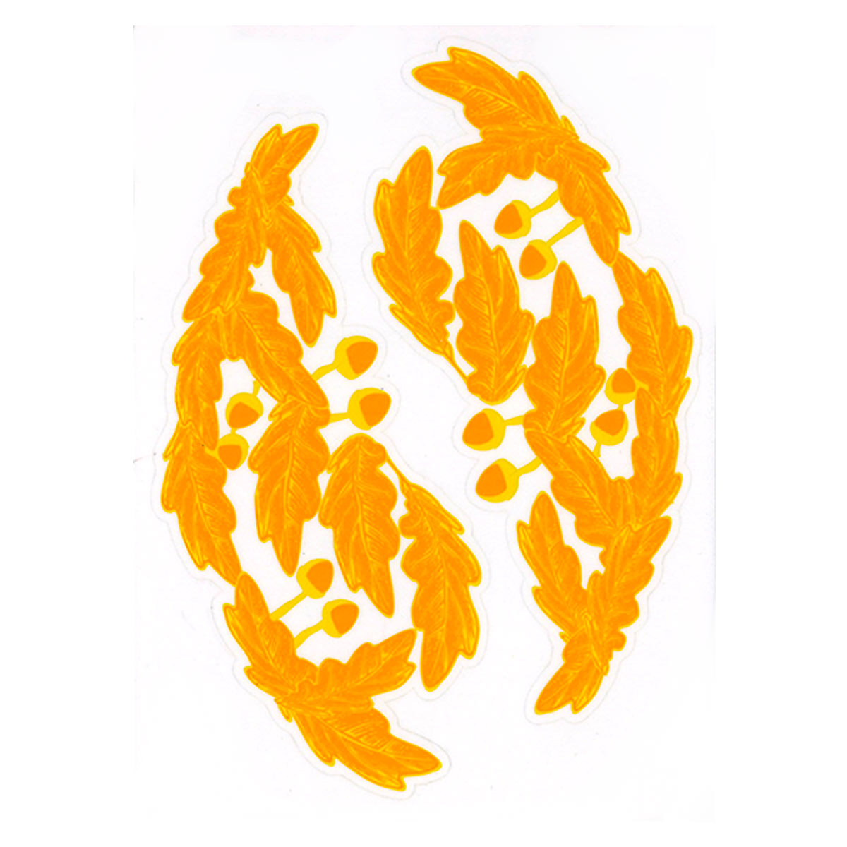 Navy Construction Hat Decal Scrambled Eggs: Admiral Ranks