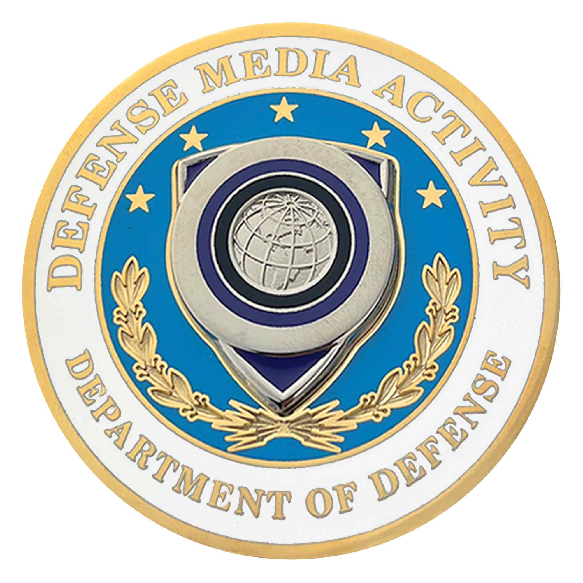 Army Miniature Size Defense Media Activity Identification Badge