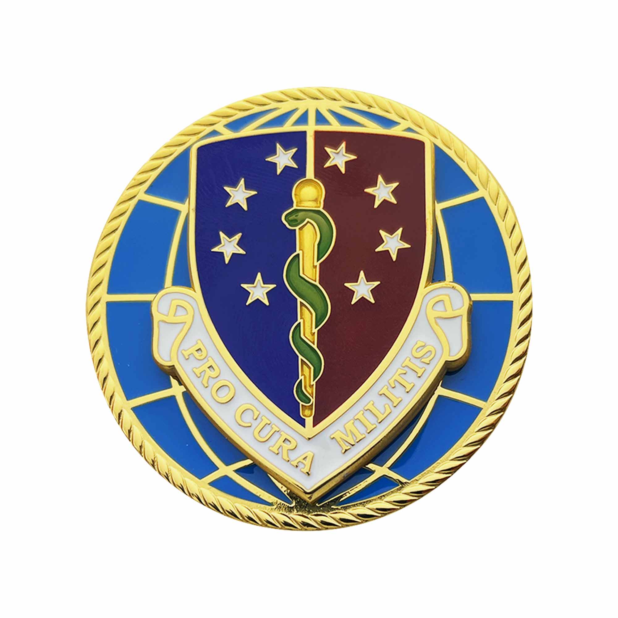 Army Identification Badge: Defense Health Agency - dress size