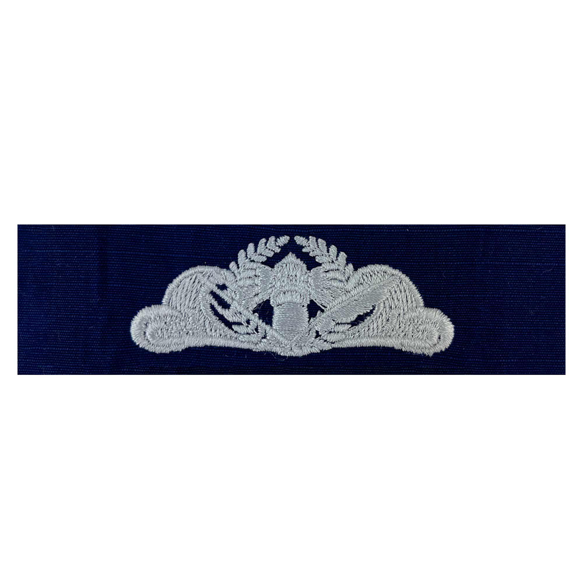 Coast Guard Embroidered Badge: Legal (JAG) Enlisted - Ripstop fabric