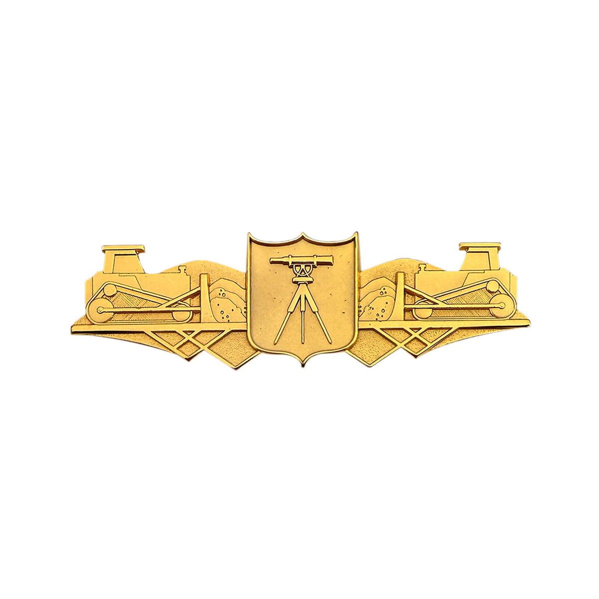 Coast Guard Badge: Civil Engineering- miniature size