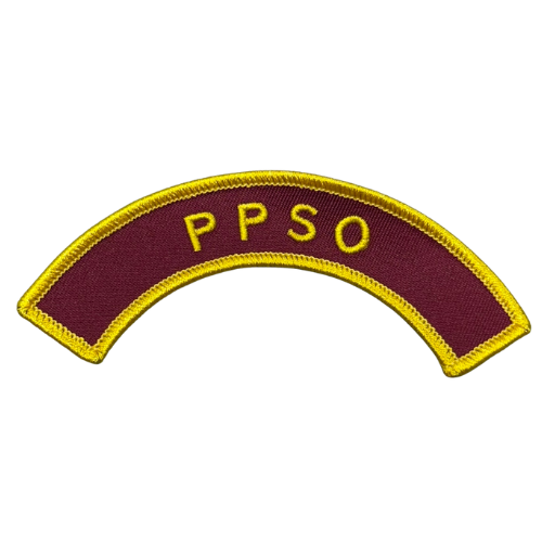 Young Marines Unit Arch Tab "PLAQUEMINES PARISH SHERIFF'S OFFICE"