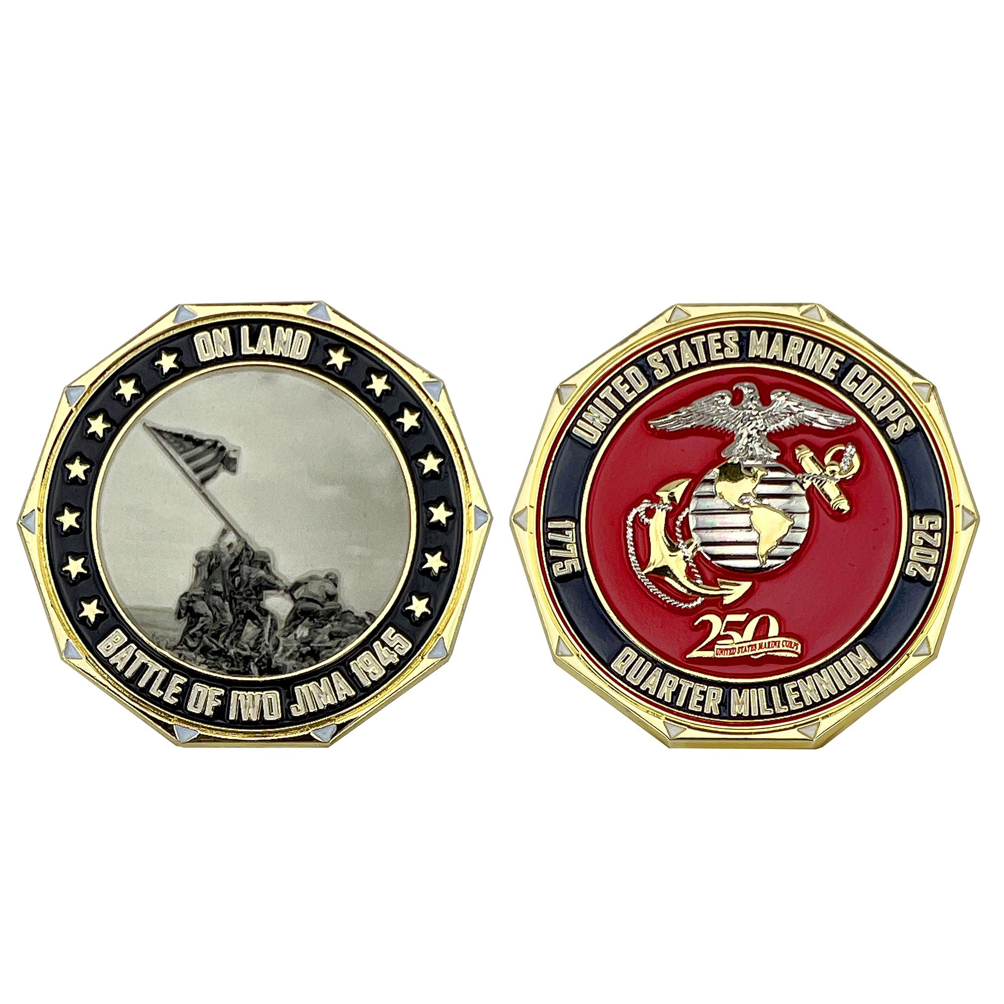 Marine Corps 250th Coin: 2" Battle of Iwo Jima (1945)