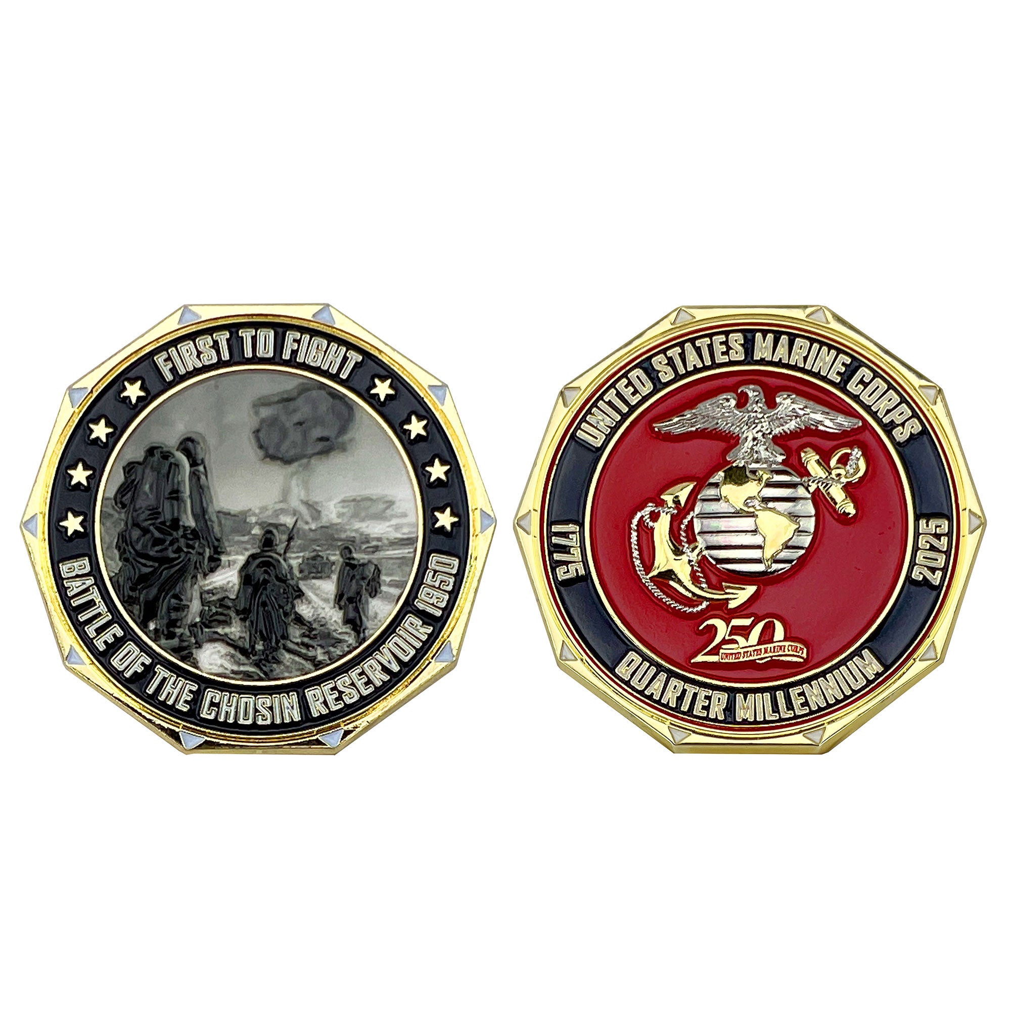 Marine Corps 250th Coin: 2" Battle of the Chosin Reservoir (1950)