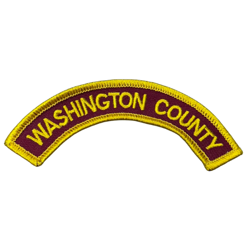 Young Marines Unit Arch Tab "WASHINGTON COUNTY"