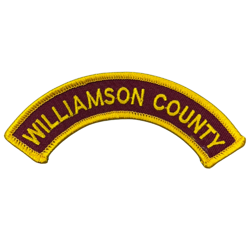 Young Marines Unit Arch Tab "WILLIAMSON COUNTY"