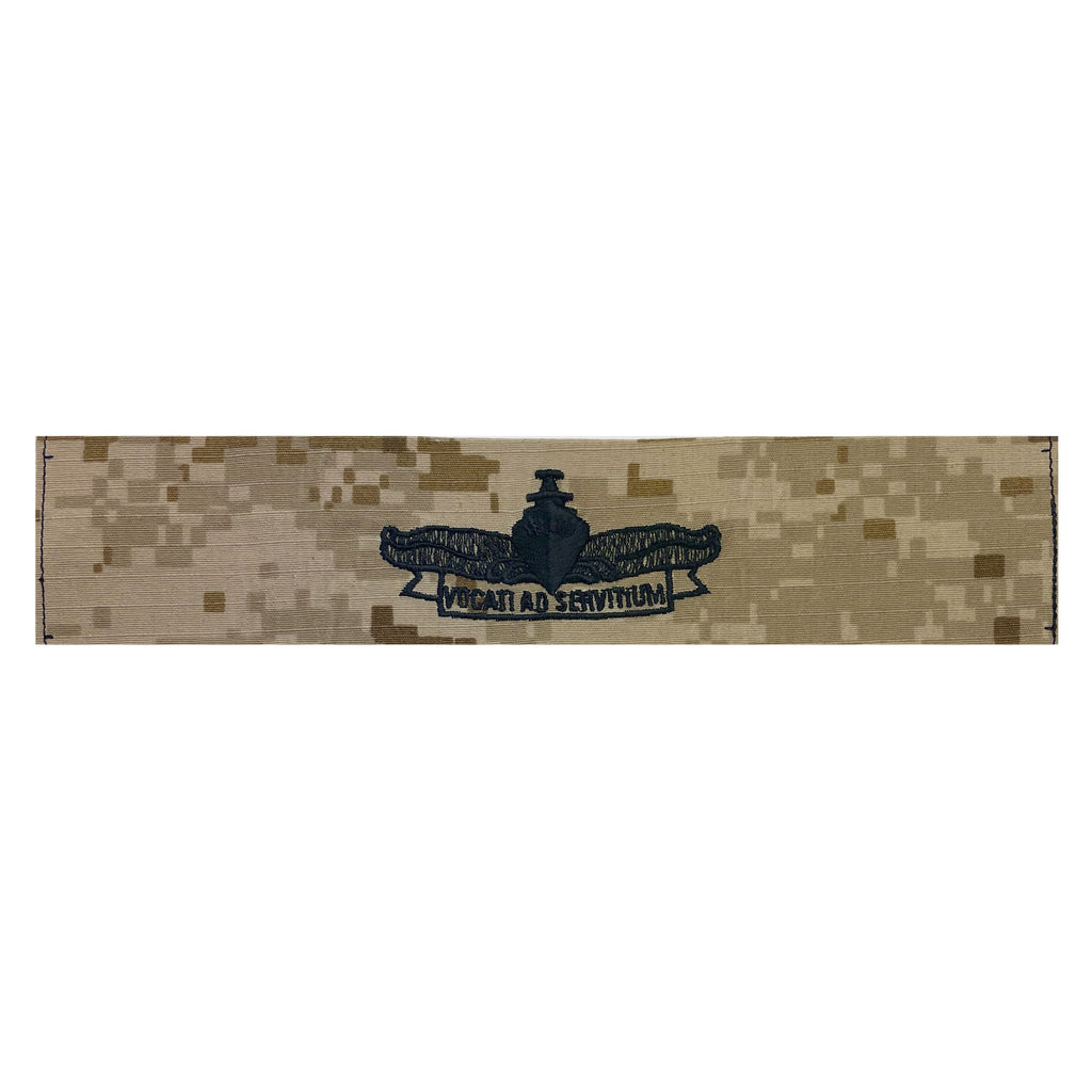 Navy Embroidered Badge: Surface Chaplain Officer - Desert Digital NWUII