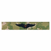Navy Embroidered Badge: Aerial Vehicle Operator - Woodland Digital NWUIII