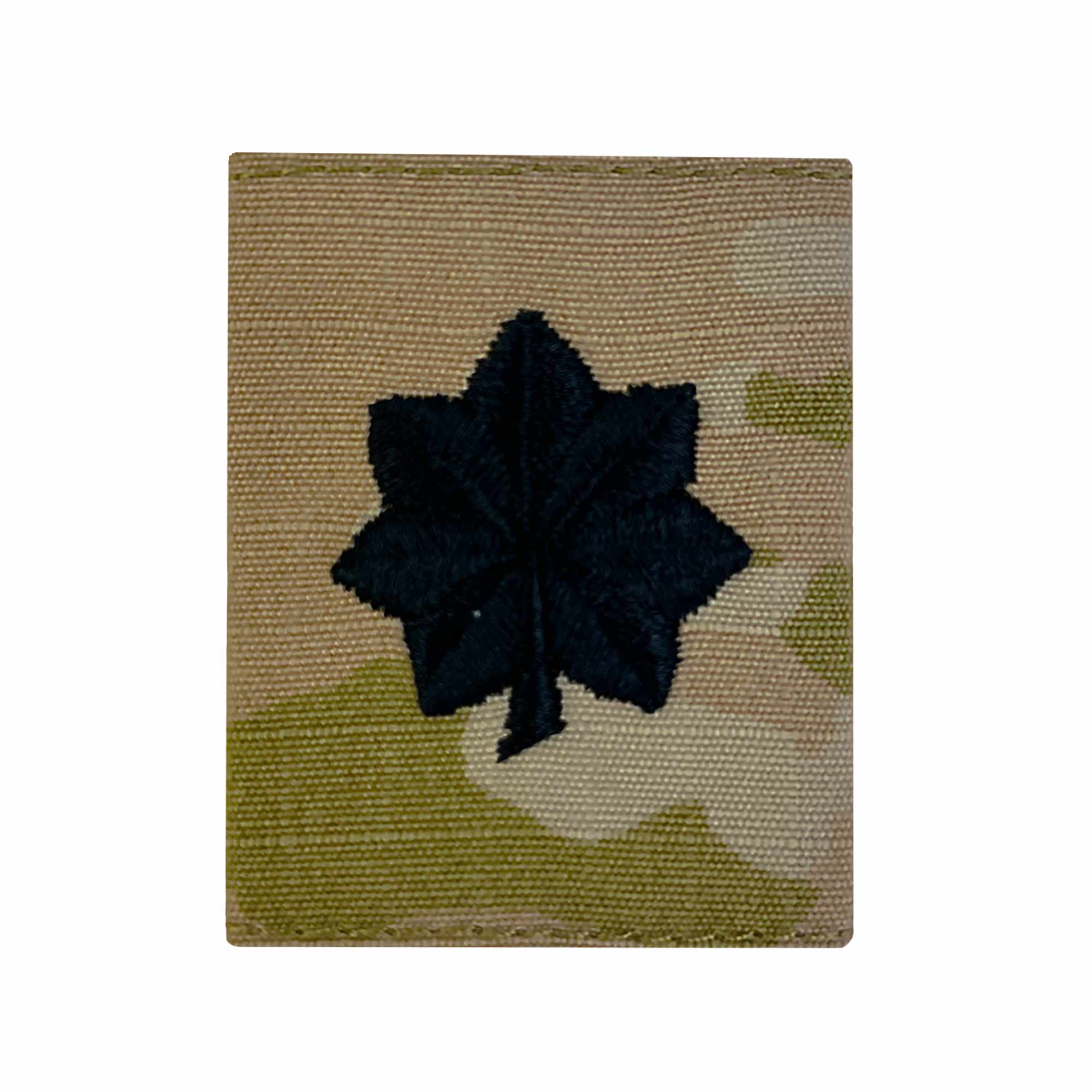 Coast Guard Parka Tab embroidered on OCP: CDR Commander