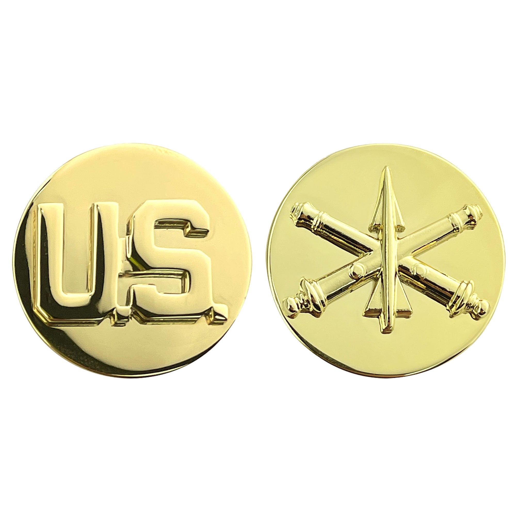 Army Collar Device: US and Air Defense Artillery Enlisted